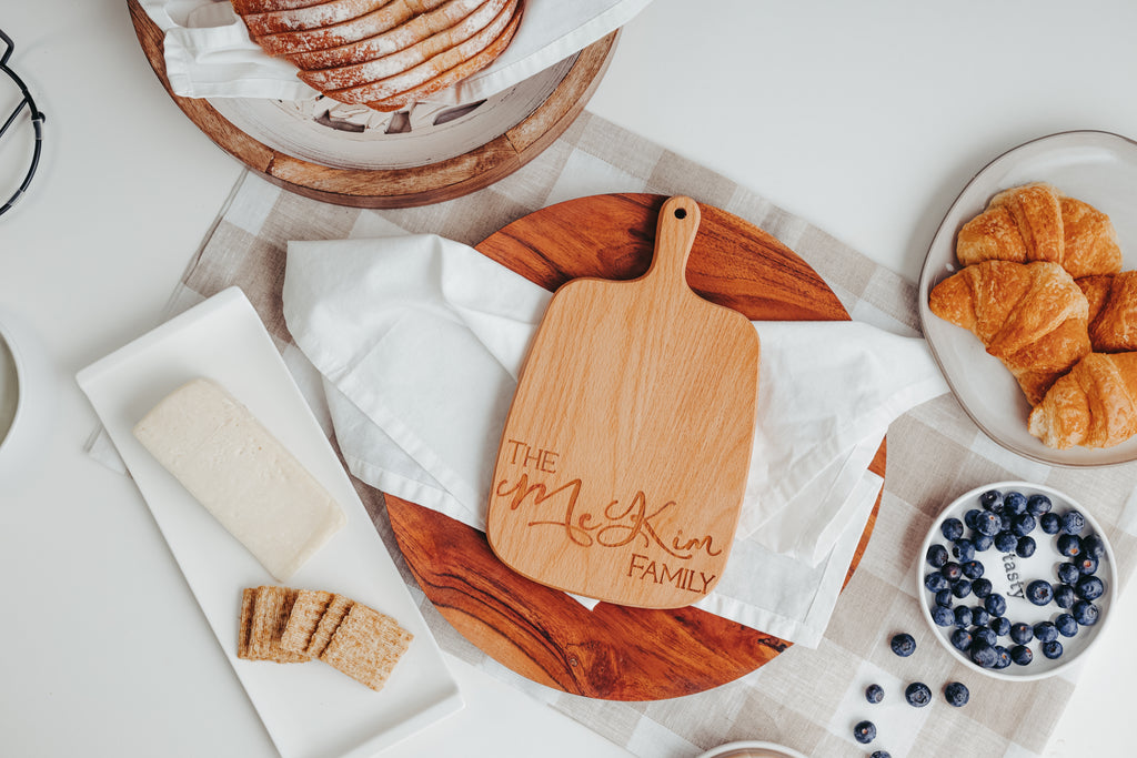 Cutting Board with Personalized Last Name, Cutting Boards - Do Take It Personally