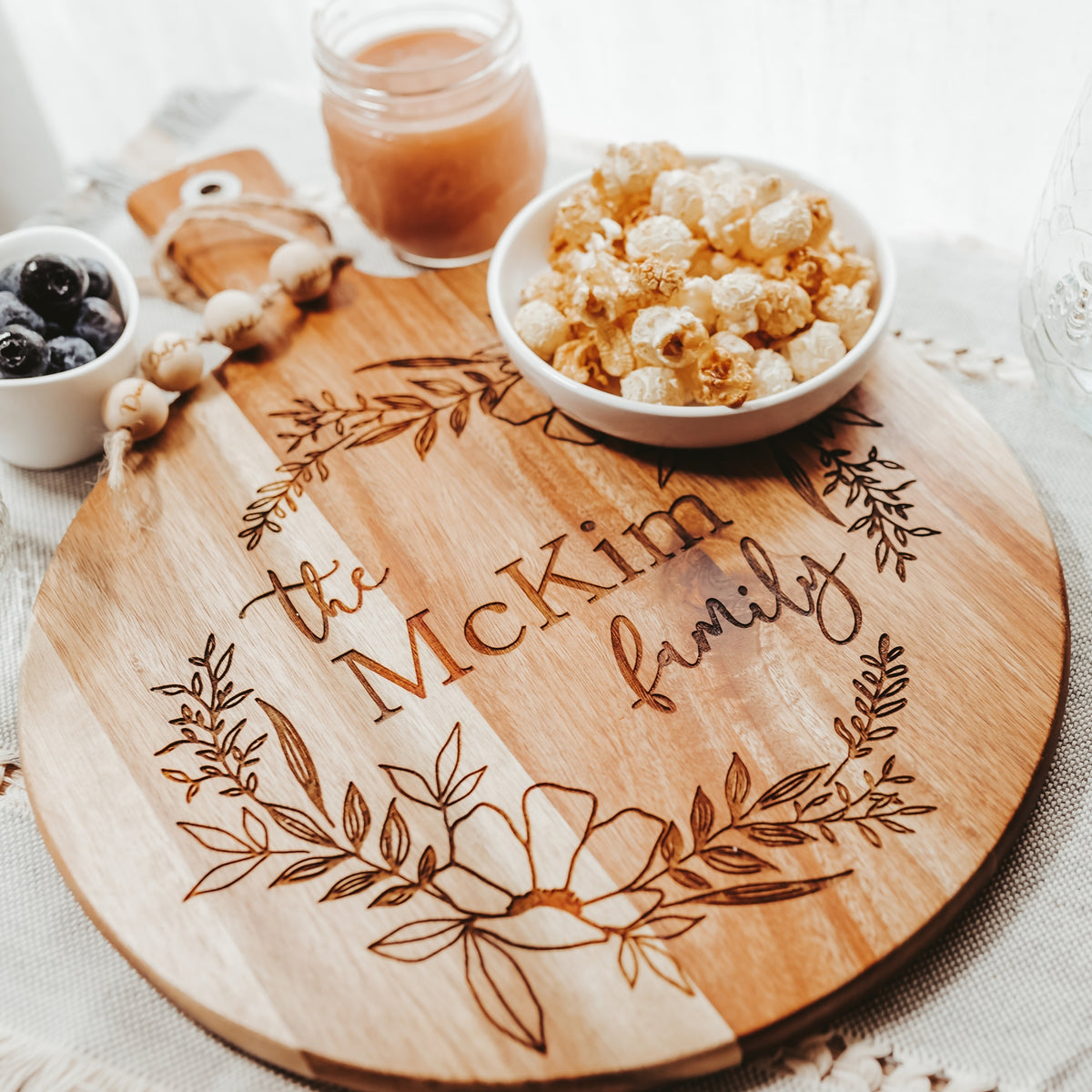 Extra Large Personalized Family Cutting Board – donebetter