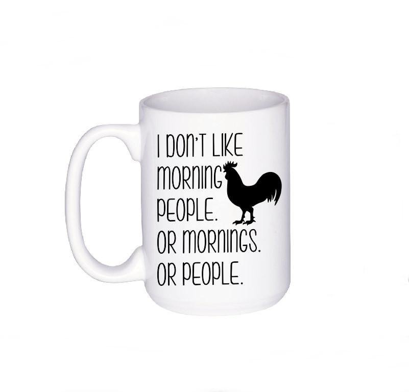 Morning Person Coffee Cup, Coffee Mug - Do Take It Personally