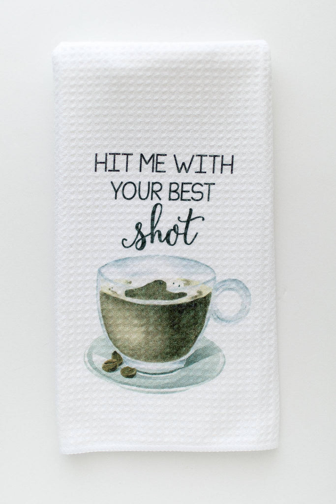 Coffee Lover Gift - Funny Kitchen Towels - Coffee Decor - Hostess Gift - Dish Towels - Housewarming Gift - Wedding Shower Gift,  - Do Take It Personally