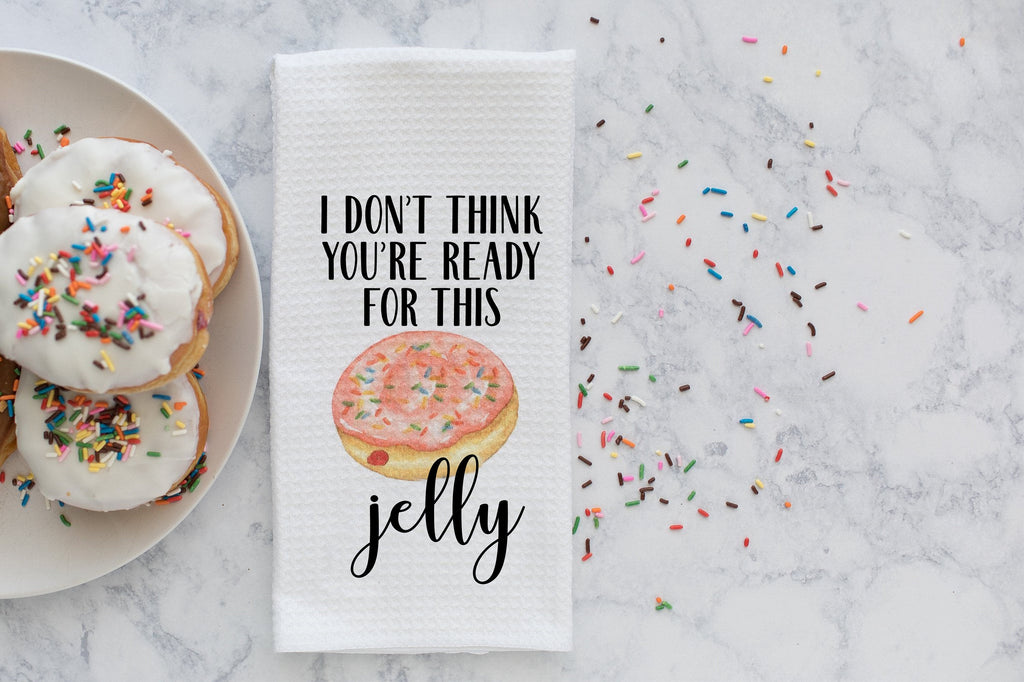 Funny Dessert Kitchen Towels - Cupcake Decor - Housewarming Gift - Hostess Present - Donut Decor,  - Do Take It Personally
