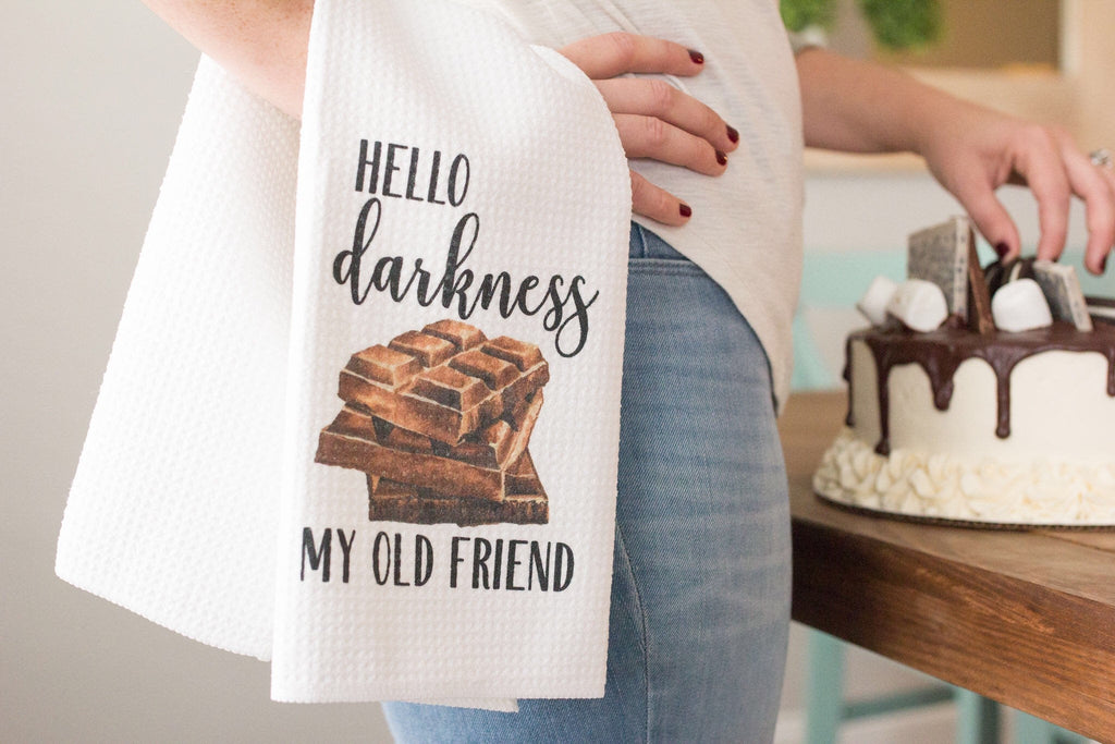 Gift for Chocolate Lover - Funny Dish Towel - Foodie Gift - Housewarming Gift,  - Do Take It Personally