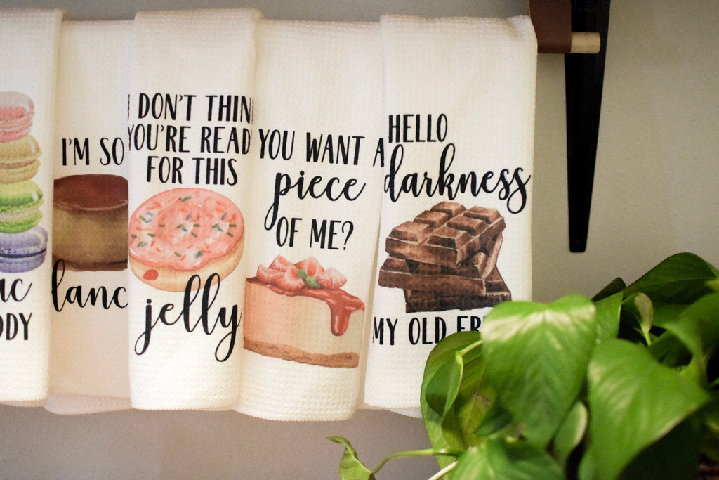 Gift for Chocolate Lover - Funny Dish Towel - Foodie Gift - Housewarming Gift,  - Do Take It Personally