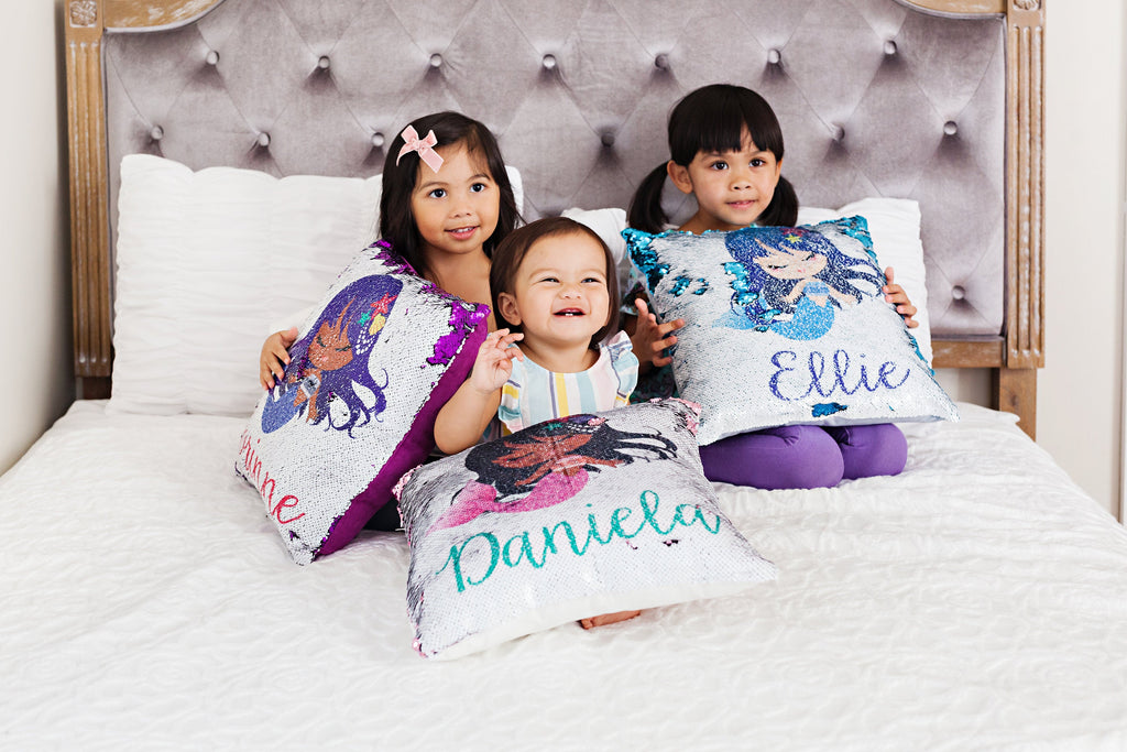 Mermaid Pillow - Personalized Gift for Girls