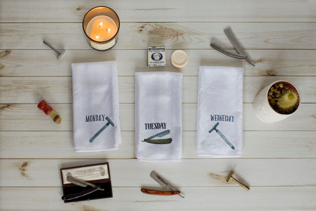 Personalized Shaving Towel
