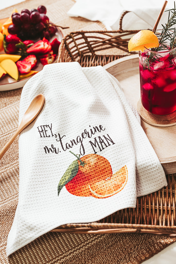 Fruit Themed Funny Kitchen Towel, Towels - Do Take It Personally