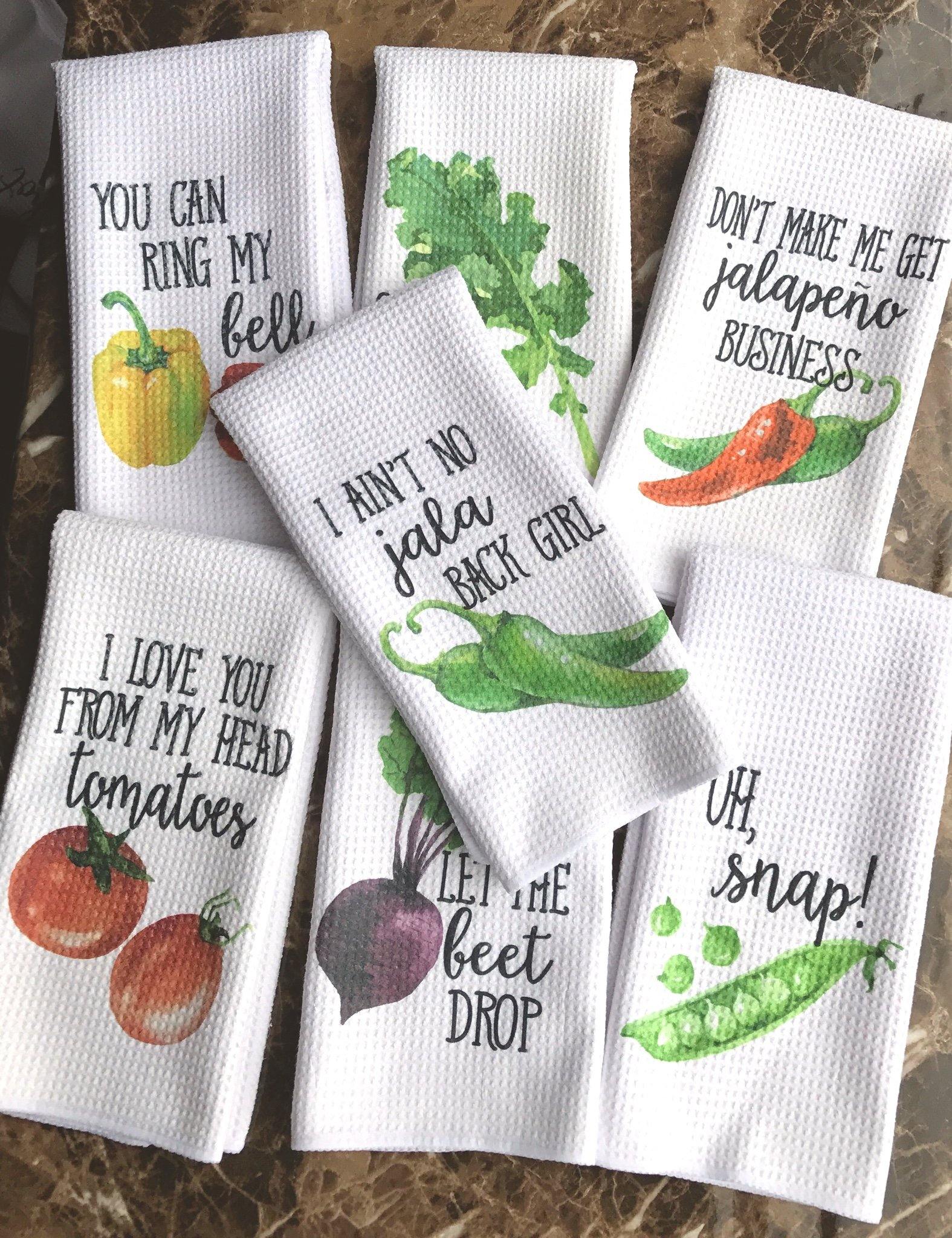 Snappy Dish Towel, 3 Piece Set of Dish Towels, Oven Towel, Towel