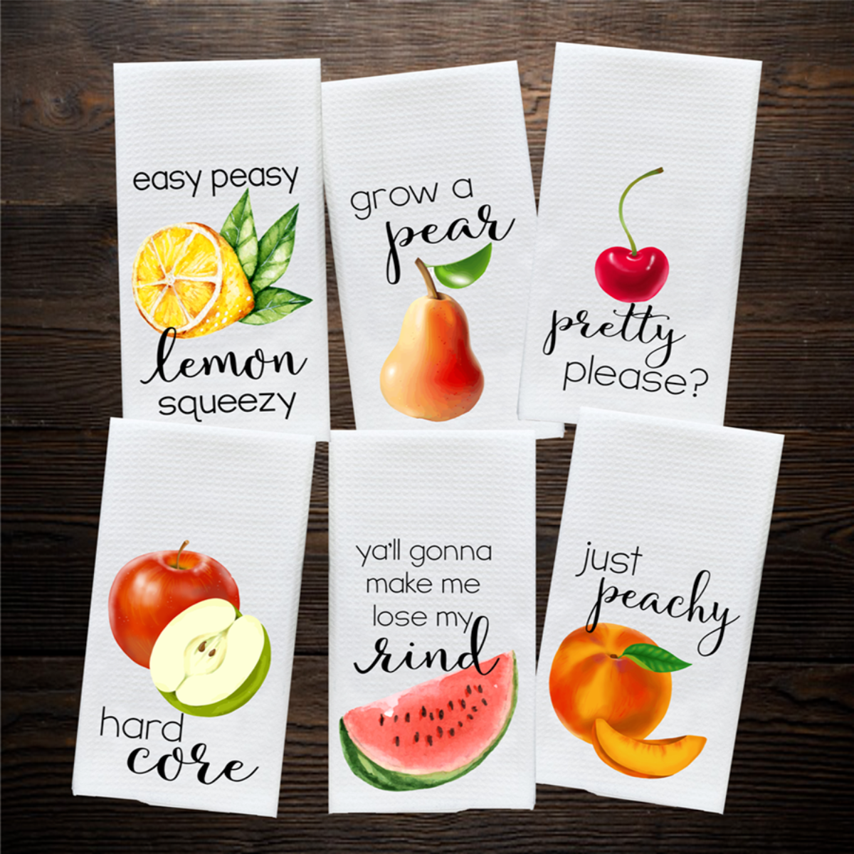 Fruit Themed Funny Kitchen Towel – Do Take It Personally
