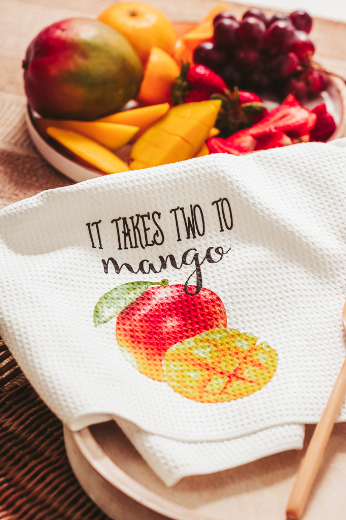 Fruit Themed Funny Kitchen Towel, Towels - Do Take It Personally