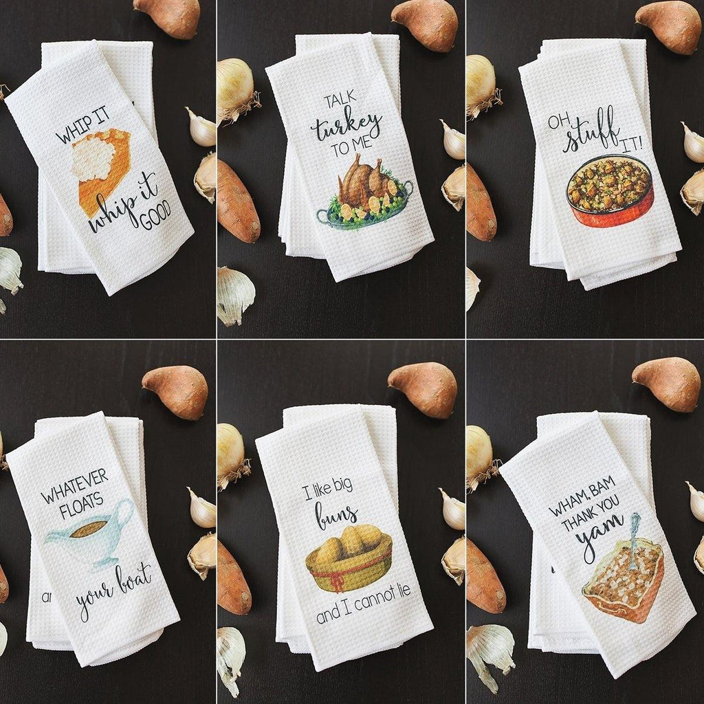 Funny Thanksgiving Dinner Towels 