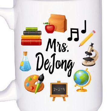 Back to School Teacher Mug, Coffee Mug - Do Take It Personally
