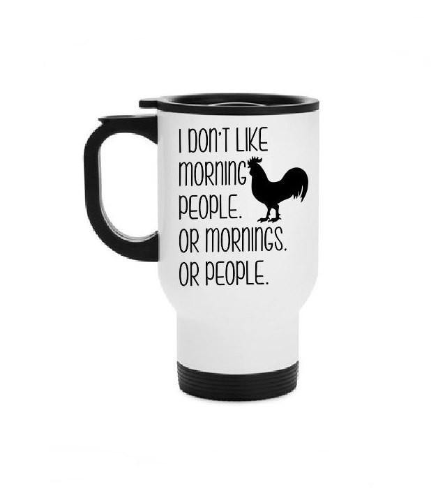 Morning Person Coffee Cup, Coffee Mug - Do Take It Personally