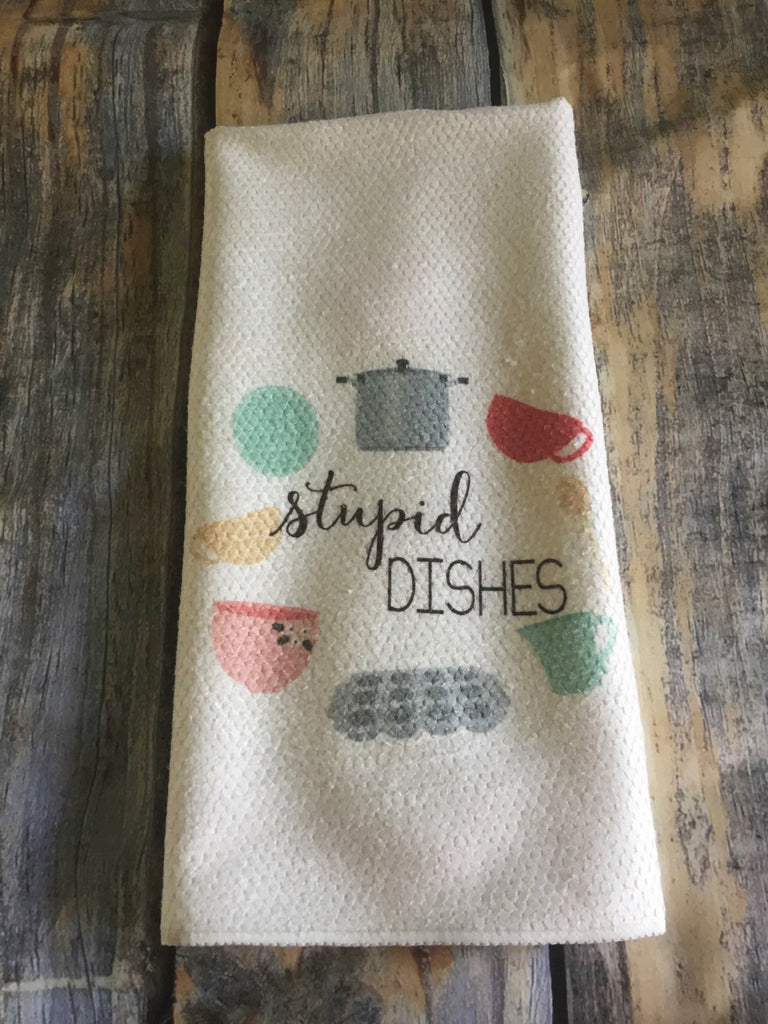 Funny Kitchen Towel - Foodie Gift - Cute Dish Towel - Gift for Wedding Shower - Funny Hostess Gift - Kitchen Decor - Housewarming Gift,  - Do Take It Personally