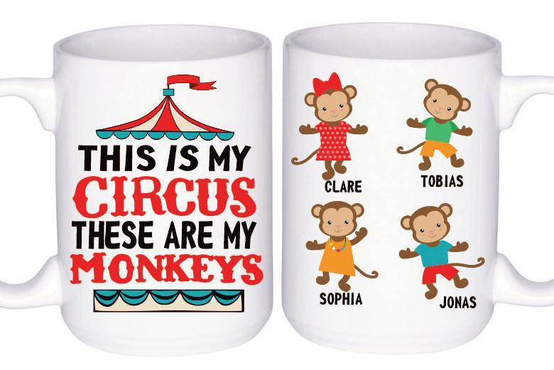 This is My Circus Mug, Coffee Mug - Do Take It Personally