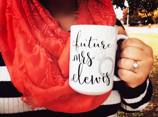 Engaged Coffee Mug - Future Mrs Mug - Engagement Gift - Engagement Announcement - Gift for Bride To Be - Does This Ring Make Me Look Engaged,  - Do Take It Personally