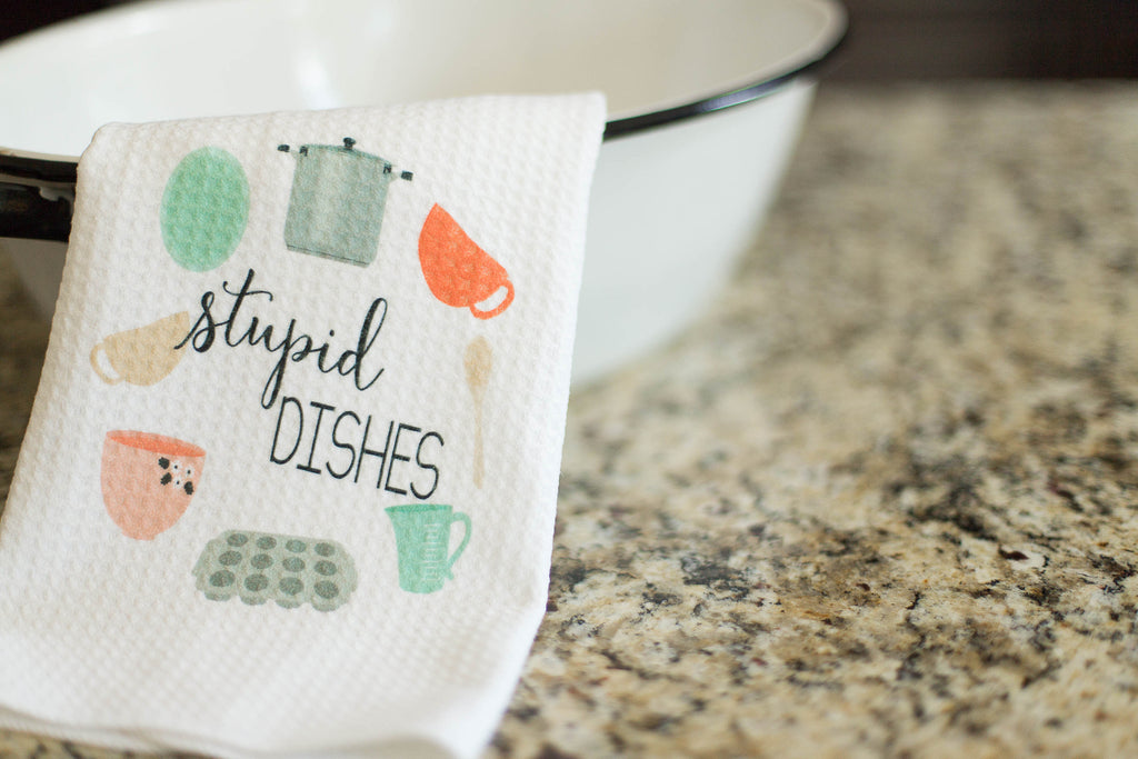Funny Kitchen Towel - Foodie Gift - Cute Dish Towel - Gift for Wedding Shower - Funny Hostess Gift - Kitchen Decor - Housewarming Gift,  - Do Take It Personally
