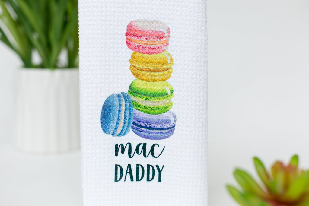 French Macarons - Funny Dish Towel - Foodie Gift - Funny Dishtowel - Housewarming Gift,  - Do Take It Personally