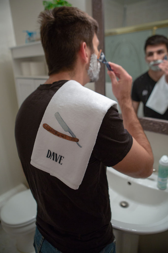 Personalized Gift for Men - Shaving Gift Towel,  - Do Take It Personally