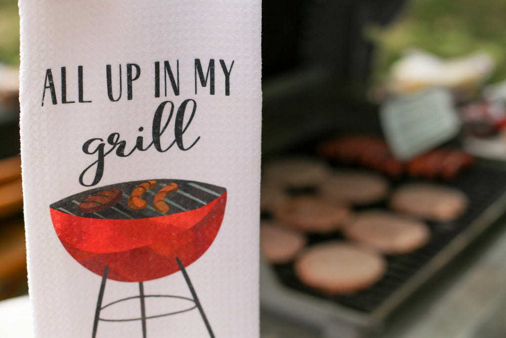 BBQ Grilling Funny Kitchen Towels, Towels - Do Take It Personally