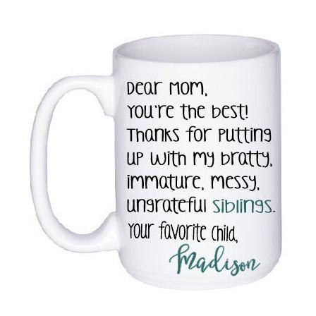 Funny Mom Mug, Coffee Mug - Do Take It Personally