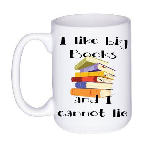 I Like Big Books Coffee Mug, Coffee Mug - Do Take It Personally