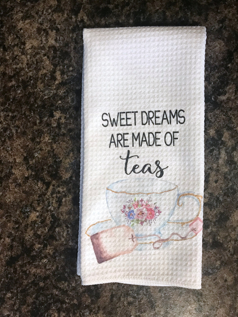 Tea Lover Kitchen Towels, Towels - Do Take It Personally